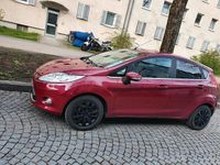 Gebraucht Ford Fiesta 97 PS (71 kW) 2009 Rot Kleinwagen