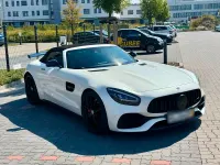Gebraucht Mercedes AMG GT C AMG 557 PS (409 kW) 2019 Weiß Cabrio