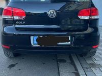 Gebraucht VW Golf VI Trendline 80 PS (58 kW) 2010 Schwarz Kleinwagen