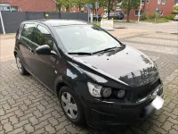 Gebraucht Chevrolet Aveo 70 PS (51 kW) 2012 Schwarz Kleinwagen