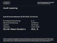 Gebraucht Audi A6 Advanced Plus 265 PS (194 kW) 2025 Florettsilber metallic Kombi