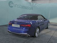 gebraucht Audi A5 Cabriolet 45 TFSI Q 2x S LINE LEDER MATRIX LED AHK VIRTUAL NAVI