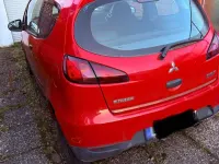 Gebraucht Mitsubishi Colt Top 2010 Rot Kleinwagen