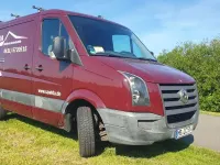 Gebraucht VW Crafter 136 PS (100 kW) 2007 Rot Van