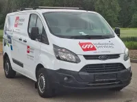 Gebraucht Ford Transit Custom 105 PS (77 kW) 2018 Weiß Van / Kleinbus