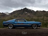 Gebraucht Ford Mustang Mach 1 325 PS (239 kW) 1969 Blau Coupé
