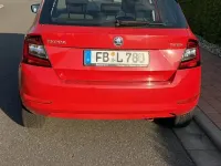 Gebraucht Skoda Fabia Ambition 75 PS (55 kW) 2019 Rot Kleinwagen