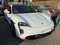 Gebraucht Porsche Taycan Turbo S 559 kW (761 PS) 2023 Weiß Limousine