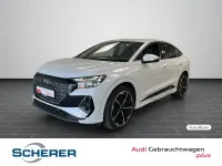 Gebraucht Audi Q4 Sportback e-tron Ambiente 219 kW (299 PS) 2023 Gletscherweiß metallic (metallic) SUV