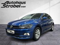 Gebraucht VW Polo Highline 116 PS (85 kW) 2019 Reef blue metallic Limousine