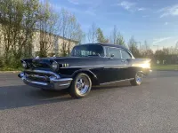 Gebraucht Chevrolet Bel Air 238 PS (175 kW) 1957 Schwarz Coupé
