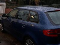 Gebraucht Audi A3 Attraction 102 PS (75 kW) 2009 Blau Kleinwagen