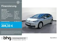 Używany VW ID.3 Pro 107 kW (146 KM) 2022 Srebrny Hatchback