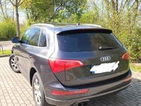 gebraucht Audi Q5 S-Line EZ 05/2011 189.000' Lava Grau perleffekt Top Extra