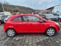 Gebraucht Opel Corsa Edition 101 PS (74 kW) 2012 Rot Kleinwagen