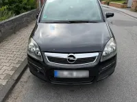 Gebraucht Opel Zafira 2006 Schwarz Van / Kleinbus