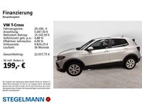Gebraucht VW T-Cross 95 PS (69 kW) 2025 Silber SUV