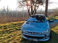 gebraucht Peugeot 206 CC Cabrio TÜV NEU Vollleder Sitzheizung Alufelgen