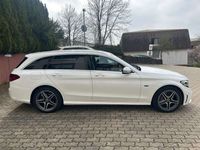 gebraucht Mercedes C300e C 300 T de 2x AMG Line *AHK*LED*Navi*Alcantara*