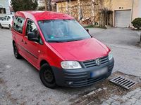 Gebraucht VW Caddy 105 PS (77 kW) 2008 Rot Van / Kleinbus