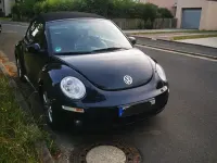 Gebraucht VW New Beetle 105 PS (77 kW) 2008 Schwarz Kleinwagen