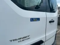 Gebraucht Ford Transit Custom 125 PS (91 kW) 2015 Weiß Van / Kleinbus