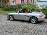 Gebraucht Porsche Boxster 204 PS (150 kW) 1998 Silber Cabrio