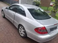 Gebraucht Mercedes CLK220 150 PS (110 kW) 2007 Silber Coupé