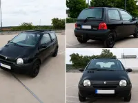 Gebraucht Renault Twingo 58 PS (42 kW) 2000 Schwarz Kleinwagen