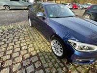 Gebraucht BMW 118 Sport Line 140 PS (102 kW) 2019 Blau Kleinwagen