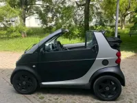 Usata Smart ForTwo Cabrio 54 CV (39 kW) 2002 Nero Cabrio