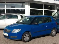 Gebraucht Skoda Fabia 60 PS (44 kW) 2008 Blau Kleinwagen