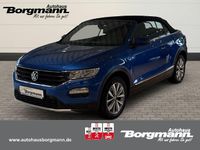 Gebraucht VW T-Roc Cabriolet Style 110 PS (80 kW) 2021 Blau Cabrio