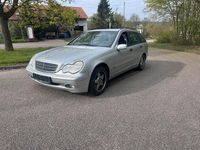 Brugt Mercedes C320 218 HK (160 kW) 2002 Sølv Stationcar