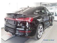 Gebraucht Audi Q8 Sportback e-tron S-Line 250 kW (340 PS) 2024 Mythosschwarz metallic SUV