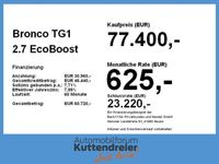 gebraucht Ford Bronco TG1 2.7 EcoBoost Outer Banks LED elSitz