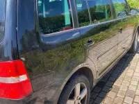 Gebraucht VW Touran Highline 116 PS (85 kW) 2005 Schwarz Van / Kleinbus