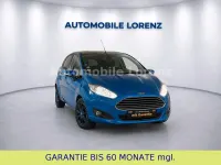 Gebraucht Ford Fiesta Titanium 101 PS (74 kW) 2016 Blau Kleinwagen