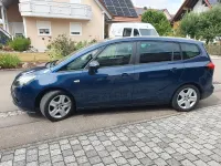 Gebraucht Opel Zafira Tourer Edition 140 PS (102 kW) 2012 Blau Van / Kleinbus