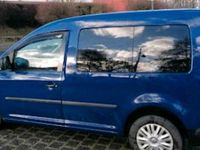 Second-hand VW Caddy 75 CP (55 kW) 2016 Albastru Monovolum