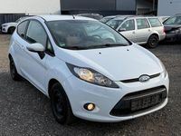 Gebraucht Ford Fiesta Trend 82 PS (60 kW) 2010 Weiß Kleinwagen