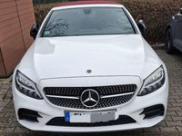 Gebraucht Mercedes C200 AMG line 197 PS (144 kW) 2019 Weiß Cabrio
