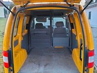 Gebraucht VW Caddy 105 PS (77 kW) 2006 Gelb Van / Kleinbus