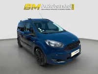 Gebraucht Ford Tourneo Courier 101 PS (74 kW) 2017 Blazer blue Van / Kleinbus