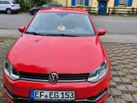 Gebraucht VW Polo 60 PS (44 kW) 2015 Rot Kleinwagen