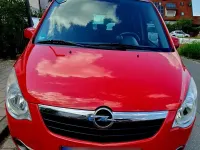 Gebraucht Opel Agila 106 PS (77 kW) 2008 Rot Kleinwagen