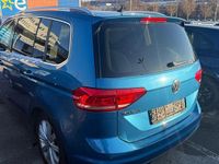 Gebraucht VW Touran Highline 150 PS (110 kW) 2016 Blau Van / Kleinbus