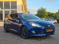 Gebraucht Ford Focus Titanium 125 PS (91 kW) 2014 Blau Kombi