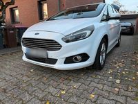 Gebraucht Ford S-MAX Titanium 209 PS (153 kW) 2016 Weiß Van / Kleinbus