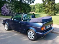 Gebraucht VW Golf Cabriolet Classicline 98 PS (72 kW) 1991 Blau Cabrio